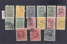Österreich, Firmenlochungen, Perfins
