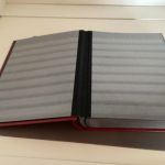Briefmarkenalbum Einsteckalben DIN A4 60 Seiten schwarz   gebraucht