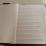 Briefmarkenalbum Einsteckalben  DIN A4 60 Seiten weiß gebraucht
