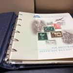 Borek Deutsches Reich  1933-45  Falzlos Vordruckalben mit Taschen Komplett