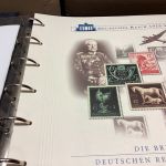 Borek Deutsches Reich  1933-45  Falzlos Vordruckalben mit Taschen Komplett