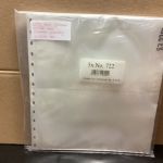 SAFE GARANT Einsteckblätter No 722  10 Stück weiß  2 Taschen neuwertig