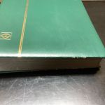 Briefmarkenalbum Einsteckalben DIN A4 64 Seiten schwarz  gebraucht LESEN