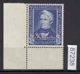 Bund 1949, Mich.-Nr.: 120 ** Eckrand  geprüft