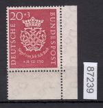 Bund 1950, Mich.-Nr.: 122 ** Eckrand