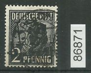Bezirk 03 nr. 002c Berlin 4 b ʘ 2 Pf., geprüft BPP