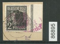 Bezirk 03 nr. 041a Berlin-Köpenick 1 ʘ 2 Pf., rot, geprüft BPP