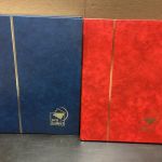 Briefmarkenalbum Einsteckalben  3 StückDIN A4  32+32+ 16 Seiten schwarz  gebraucht