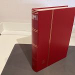 Briefmarkenalbum Einsteckalben  DIN A4 64 Seiten weiß  geteilt gebraucht