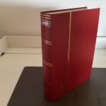 Briefmarkenalbum Einsteckalben  DIN A4 64 Seiten weiß  geteilt gebraucht