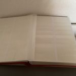 Briefmarkenalbum Einsteckalben  DIN A4 64 Seiten weiß  geteilt gebraucht