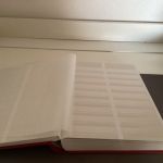 Briefmarkenalbum Einsteckalben  DIN A4 64 Seiten weiß  geteilt gebraucht