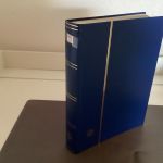 Briefmarkenalbum Einsteckalben  DIN A4 64 Seiten weiß  geteilt gebraucht