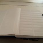 Briefmarkenalbum Einsteckalben  DIN A4 64 Seiten weiß  geteilt gebraucht