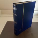 Briefmarkenalbum Einsteckalben  DIN A4 64 Seiten weiß  geteilt gebraucht