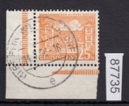 Berlin 1949, Mich.-Nr.: 50 gestempelt Eckrand  geprüft     Berlin - Wilmersdorf