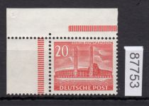Berlin 1953, Mich.-Nr.: 113 ** Eckrand