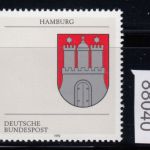 Bund 1992, Mich.-Nr.: 1591 F **    Farbe   Dunkengrünoliv  fehlend   geprüft  Befund