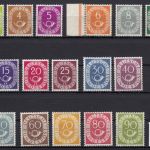 Bund 1951, Mich.-Nr.: 123-138 **  jede Marke geprüft  Andreas Schlegel