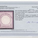 DR 1872, Mich.-Nr.:  1 * geprüft  Befund