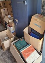 Lagerbestand in über 100 Karton + 2 Tresore  kein Versand