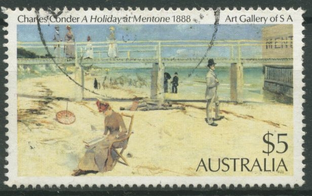 Australien 1984 Gemälde von Charles Conder 869 gestempelt - Briefmarken