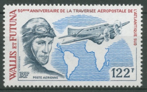 Wallis und Futuna 1980 Erster Luftpostflug über den Südatlantik 381 postfrisch