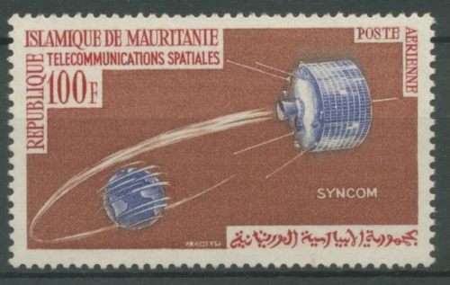 Mauretanien 1964 Fernmeldesatellit Syncom 230 postfrisch