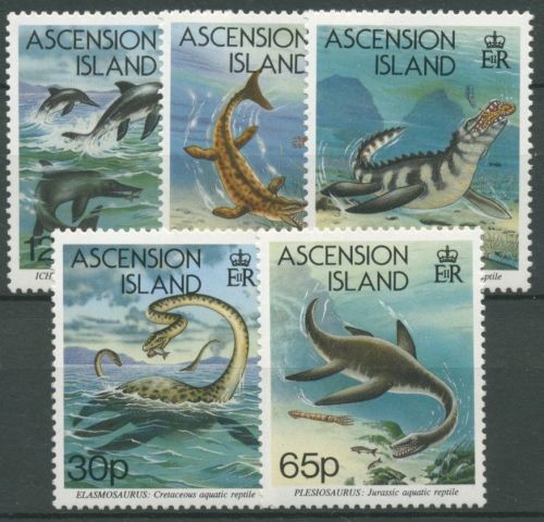 Ascension 1994 Prähistorische Tiere 623/27 postfrisch