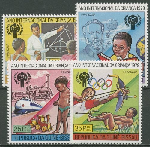 Guinea-Bissau 1979 Internationales Jahr des Kindes Schule 529/32 A postfrisch
