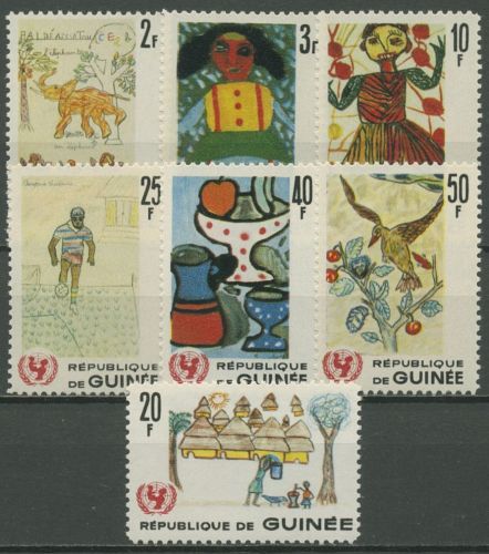 Guinea 1966 Friedensnobelpreis für UNICEF 402/08 A postfrisch