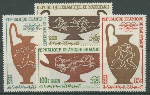 Mauretanien 1964 Olympische Sommerspiele in Tokio 232/35 postfrisch