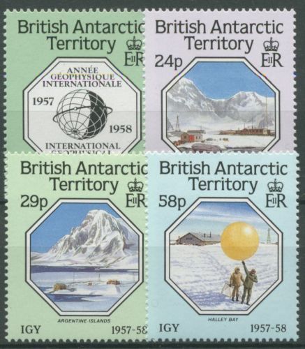 Britische Antarktis 1987 Int. Geophysikalisches Jahr Forschung 144/47 postfrisch