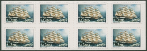 Aland 2003 Viermastbark POMMERN Markenheftchen 224 MH postfrisch (C17491)