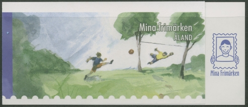 Aland 2007 Meine Marke: Mädchenfußball Markenheftchen 285 MH postfrisch (C17487)