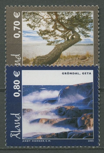 Aland 2005 Aländische Landschaften 256/57 postfrisch