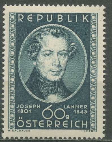 Österreich 1951 150. Geburtstag von Joseph Lanner 964 postfrisch