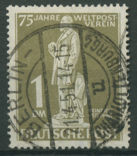 Berlin 1949 75 Jahre Weltpostverein UPU, Heinrich von Stephan 40 gestempelt