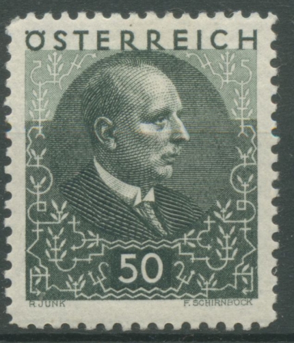 Österreich 1930 Lungenheilstätten in Kärnten Präsident Miklas 516 postfrisch