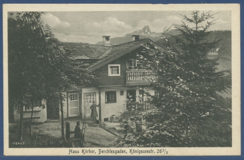 Berchtesgaden Haus Körber Königsseestraße, ungebraucht (AK2000)