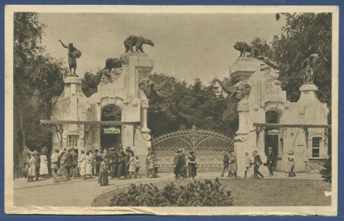 Hamburg Stellingen Tierpark Hagenbeck, ungebraucht (AK1987)