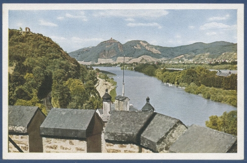 Blick von Oberwinter auf das Siebengebirge, ungebraucht (AK2059)