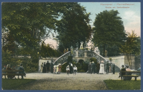 Hannover Herrenhausen Grotte am Gartentheater, ungebraucht (AK2139)