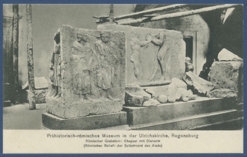 Regensburg Röm. Grabstein in der Ulrichskirche, ungebraucht (AK2113)