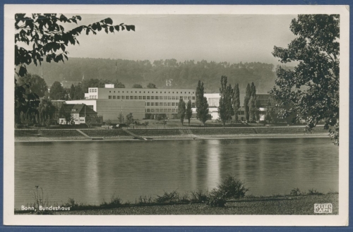 Bonn Bundeshaus, gelaufen 1952 (AK2291)
