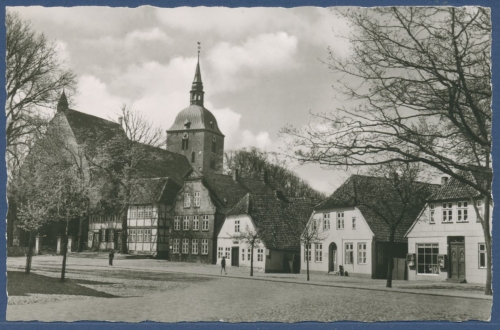 Ostseebad Burg Fehmarn Kirche mit Museum, ungebraucht (AK2286)