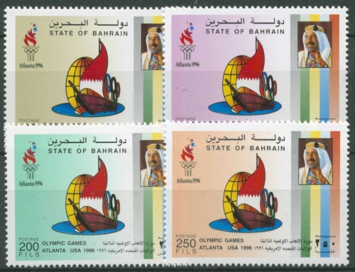 Bahrain 1996 Olympische Sommerspiele Atlanta 602/05 postfrisch