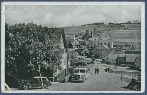 Wildflecken Bayrische Rhön, gelaufen 1942 Feldpost, Mängel (AK2415)