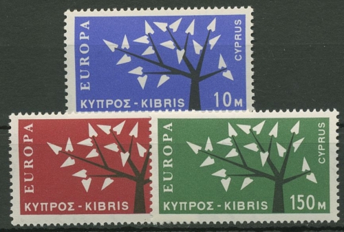 Zypern 1963 Europa CEPT 215/17 postfrisch