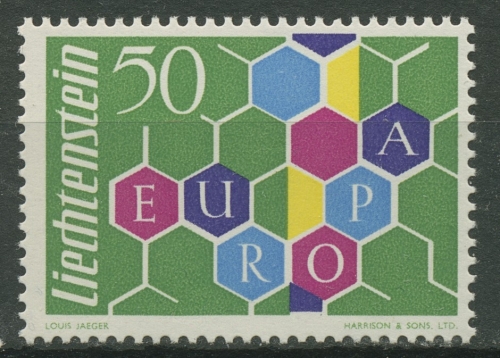 Liechtenstein 1960 Europa CEPT 398 postfrisch